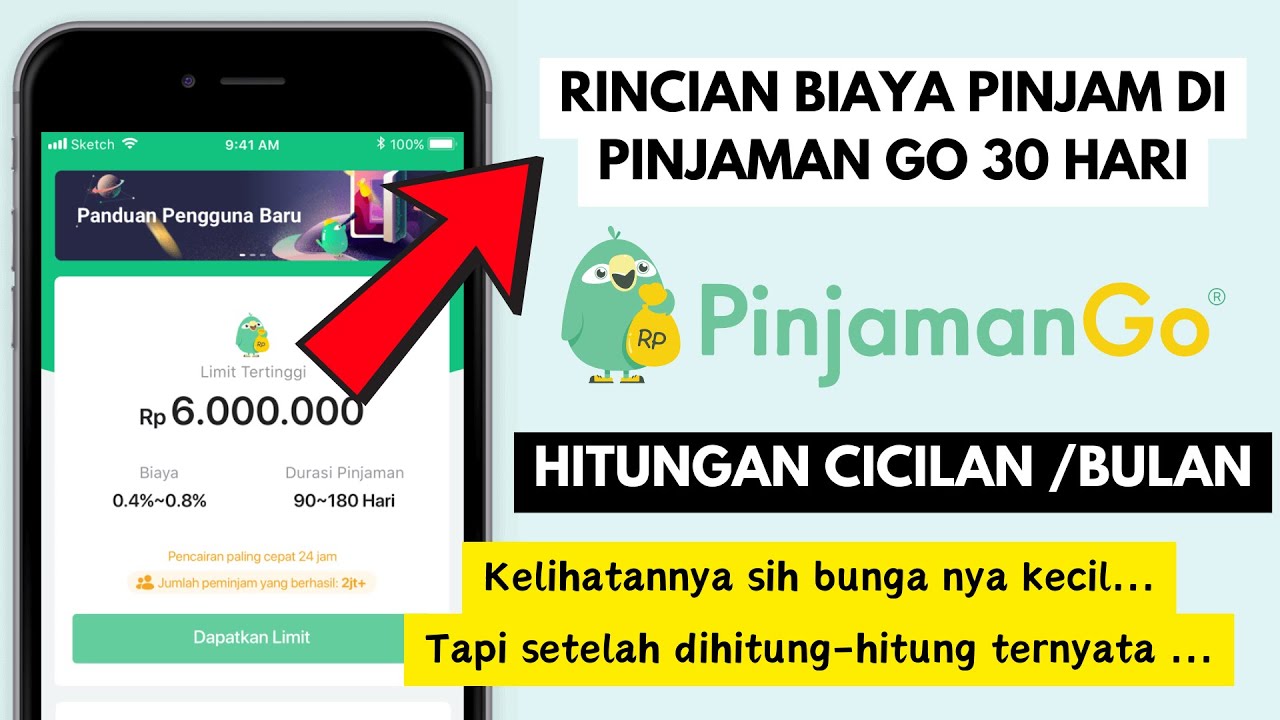 Perhitungan Cicilan PinjamanGo Kalau Pinjam 1 Bulan | Segini ...