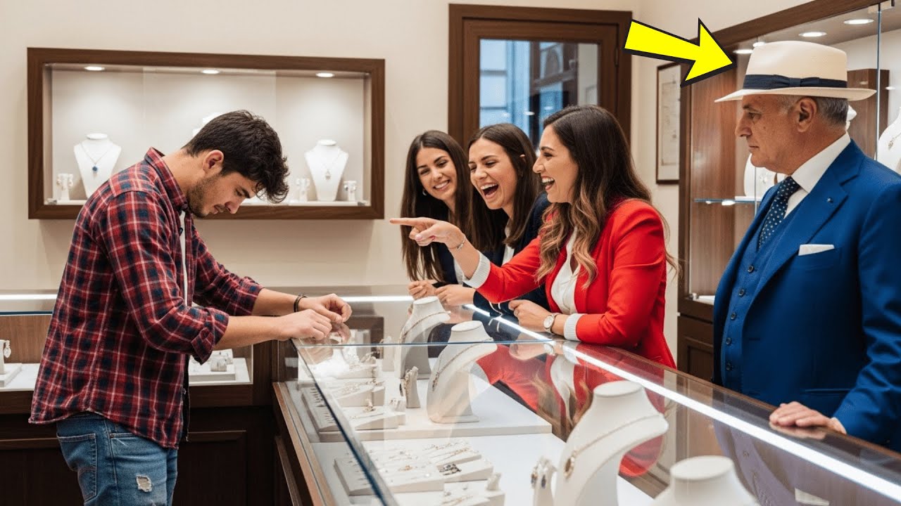 Se Burlaron Del Chico Humilde En La Joyería — Sin Saber Que Su Padre Era El Más Rico De La Ciudad