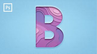 Photoshop Tutorials - Paper Layers Text Effect