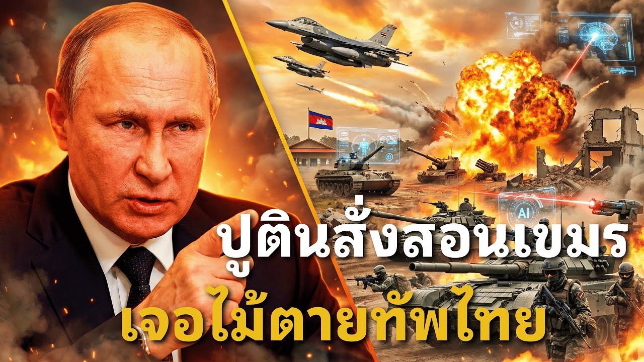 ปูตินขู่เขมร! อย่าแหย่ไทย กองทัพมี 'ไม้ตาย' เด็ดซ่อนอยู่