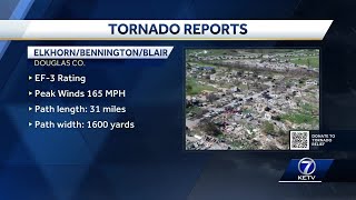 National Weather Service releases information on tornado outbreak that hit Nebraska and Iowa