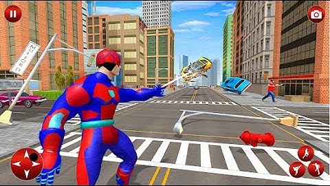 Superhero Robot Speed Hero Part-4 | Rescue City Speed Hero Android GamePlay | By Game Crazy