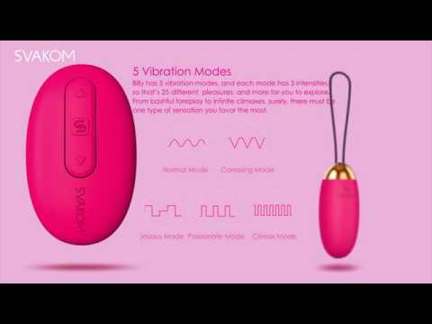 Svakom Remote Elva Bala Egg Wireless Vibradora Inalámbrica Vibrator cFuTK35Jl1