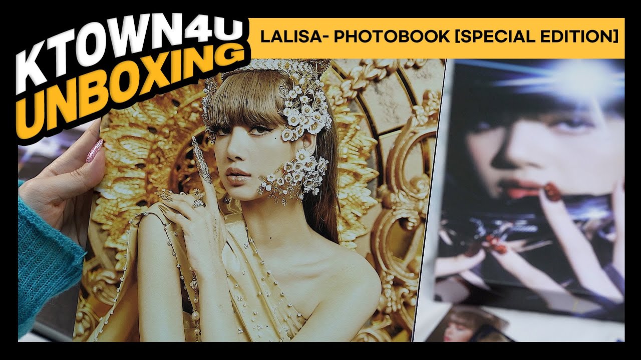 LISA -LALISA- PHOTOBOOK [SPECIAL EDITION] Unboxing