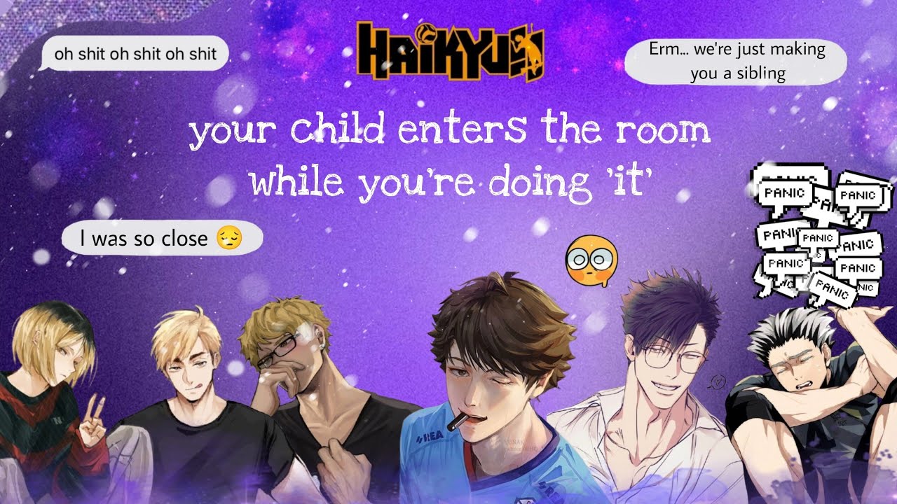 your child enters the room while you're doing 'it' 