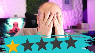 Getting a one star review and how to handle bad reviews