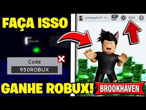 SAIU!* COMO GANHAR 850 ROBUX APENAS FAZENDO ISSO NO BROOKHAVEN RP