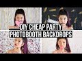 4 DIY Cheap and Easy Dollar Store Party Backdrops | Eva Chung