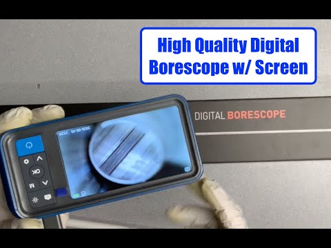 Teslong NTG450H 26" rigid digital borescope scope with 4.5" monitor screen