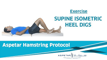 21. Exercises - Supine Isometric Heel Digs
