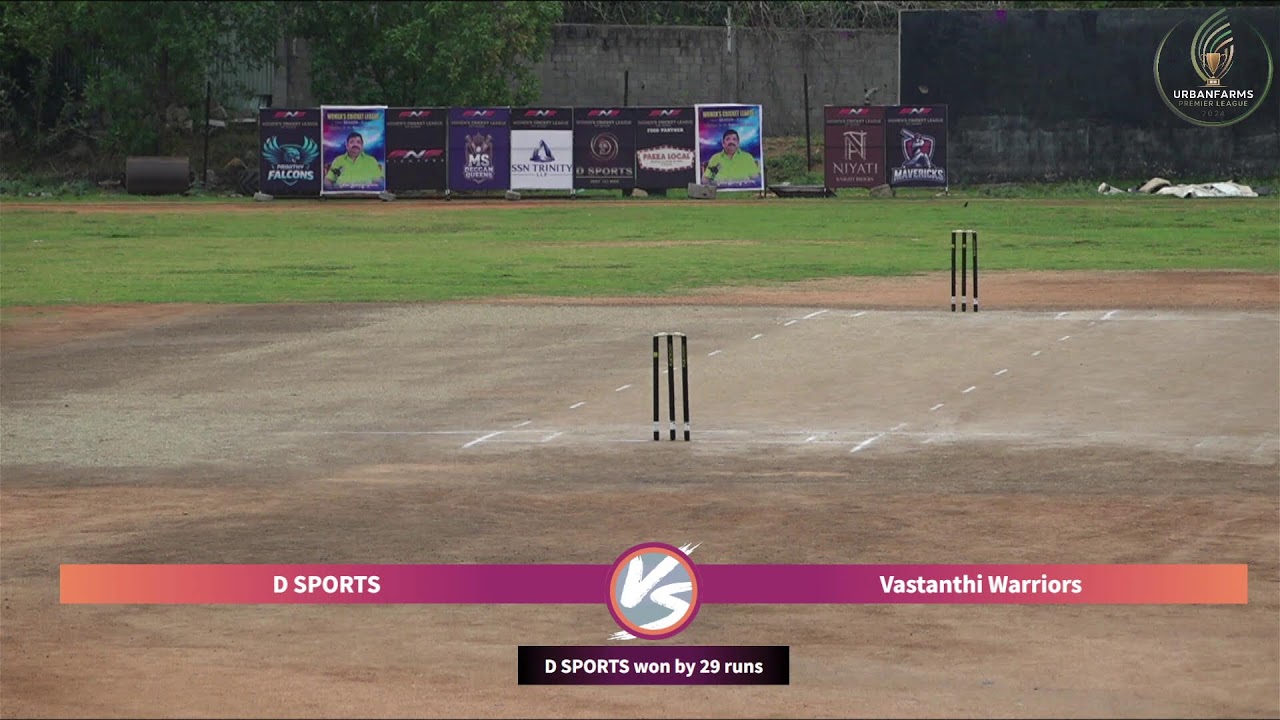 VASTANTHI WARRIORS VS D SPORTS FNF WOMENS CRICKECT LEAGUE S-2SEMI FINAL