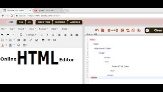 How to edit html online