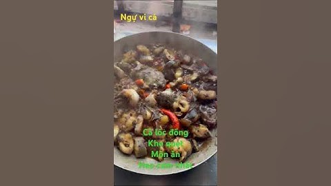 Shorts cá lóc đồng kho quẹt món ăn hao cơm nhất  #food