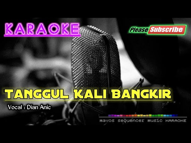 TANGGUL KALI BANGKIR -Dian Anic-KARAOKE class=