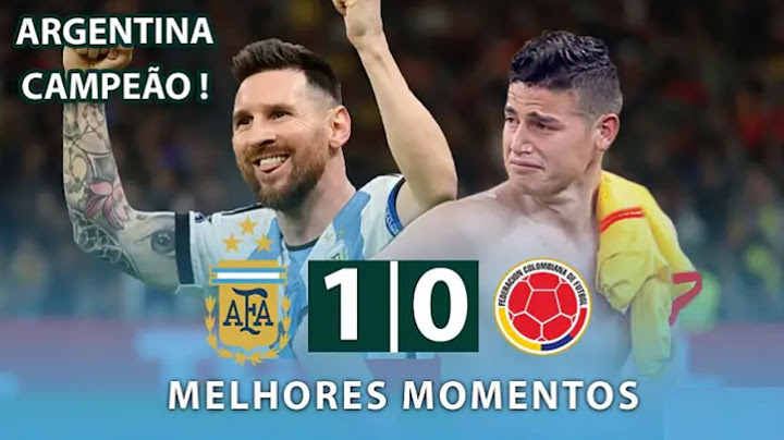 ARGENTINA 1 X 0 COLÔMBIA | MELHORES MOMENTOS | FINAL DA COPA AMÉRICA 2024