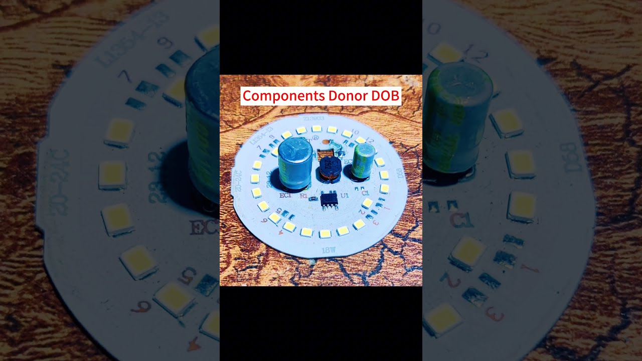 How to repair Led Bulb DOB ||How to Replace SMD LED & Inductor Coil in LED Bulb DOB | Smart Light