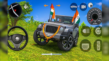 Modified Mahindra Thar Car Games: Indian Cars (Gadi Wala Game) - Car Game Android Gameplay 2025