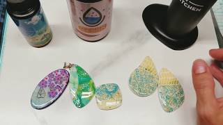 How I uv resin polymer clay