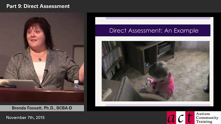 Positive Behavior Support: What Parents Need to Know! Part 9 - Direct Assessment