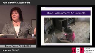Positive Behavior Support: What Parents Need to Know! Part 9 - Direct Assessment