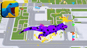 Dinosaur Rampage - All Levels Gameplay Android,ios (Part 19)