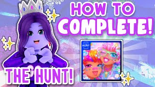 How To Complete THE HUNT EVENT In ROYALE HIGH! Royale High Update