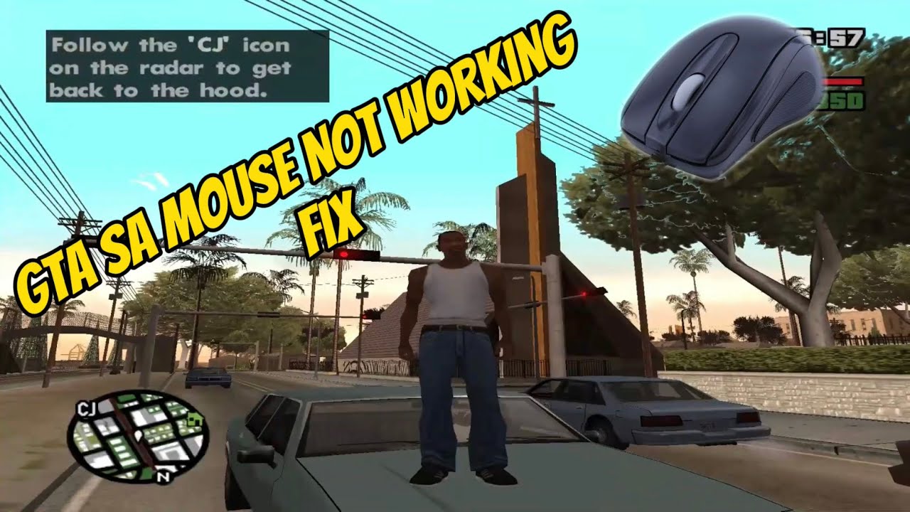 GTA San Andreas / How To Fix Mouse Not Working / PC YouTube
