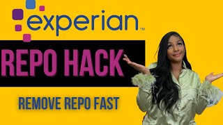 Experian Hack: How To Remove Repossession OVER The PHONE