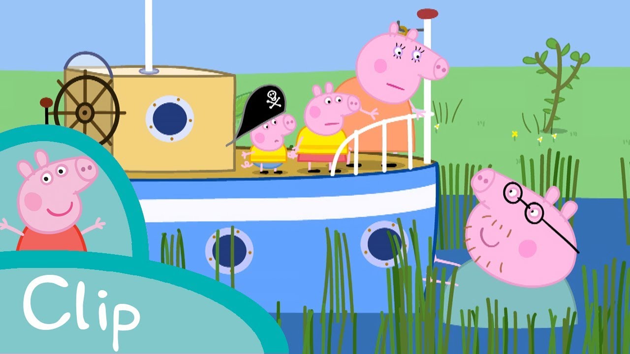 Peppa Pig Français  Le Bateau est coincé 