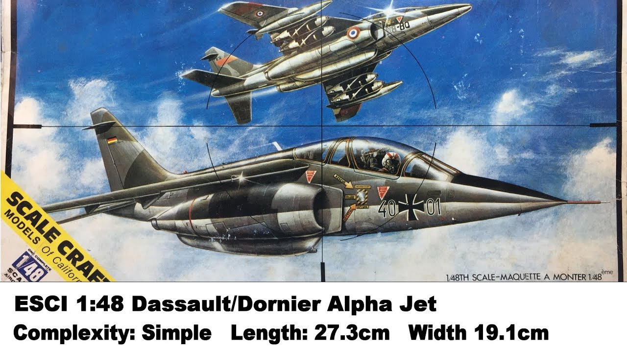 Print Scale 1/72 Dassault/Dornier Alpha Jet Part 1 # 72182 