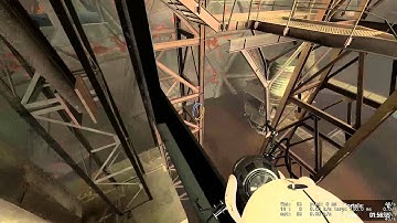 Portal 2 || Repulsion Intro 0 portals (World Record)