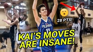 72 Kai Sotto Brings Out Insane Guard Moves And Drops 28 For Tsf Most Skilled Big In The Country