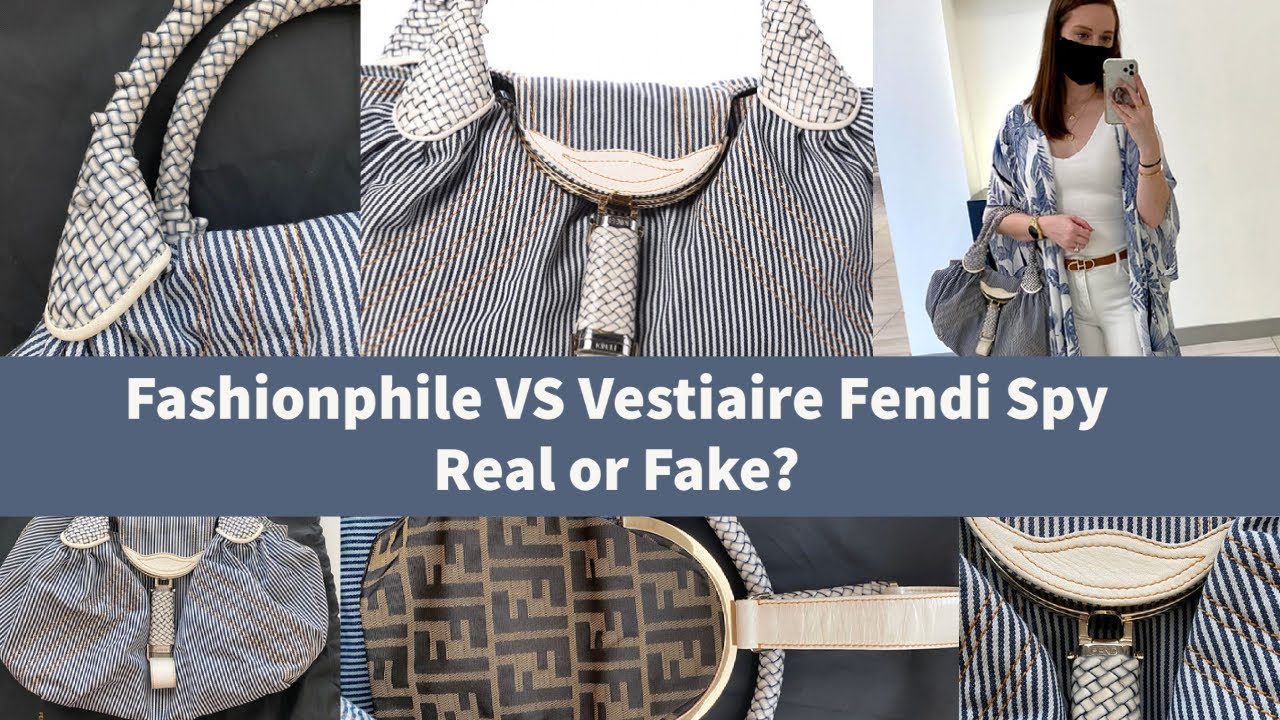 Fashionphile VS Vestiaire Fendi Spy Real or Fake? YouTube