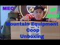 Mountain Equipment Co-op Unboxing