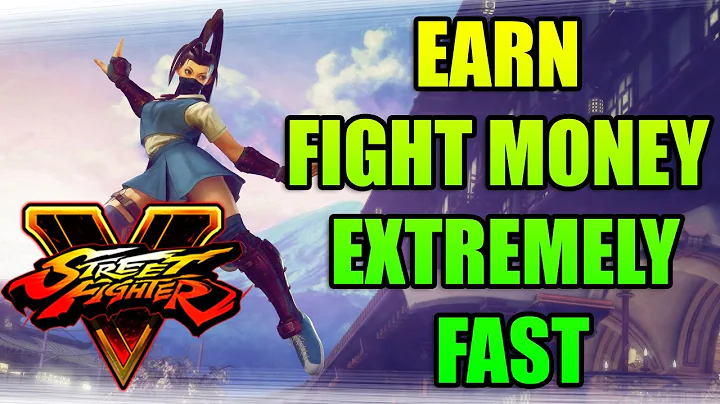 Earn Fight Money Quickly and Easy in Street Fighter 5