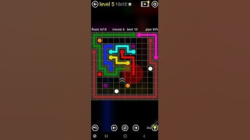 How To Solve Flow Free Bridges 12x12 Mania Pack Level 5 Board Walk Through Solution Walkthrough