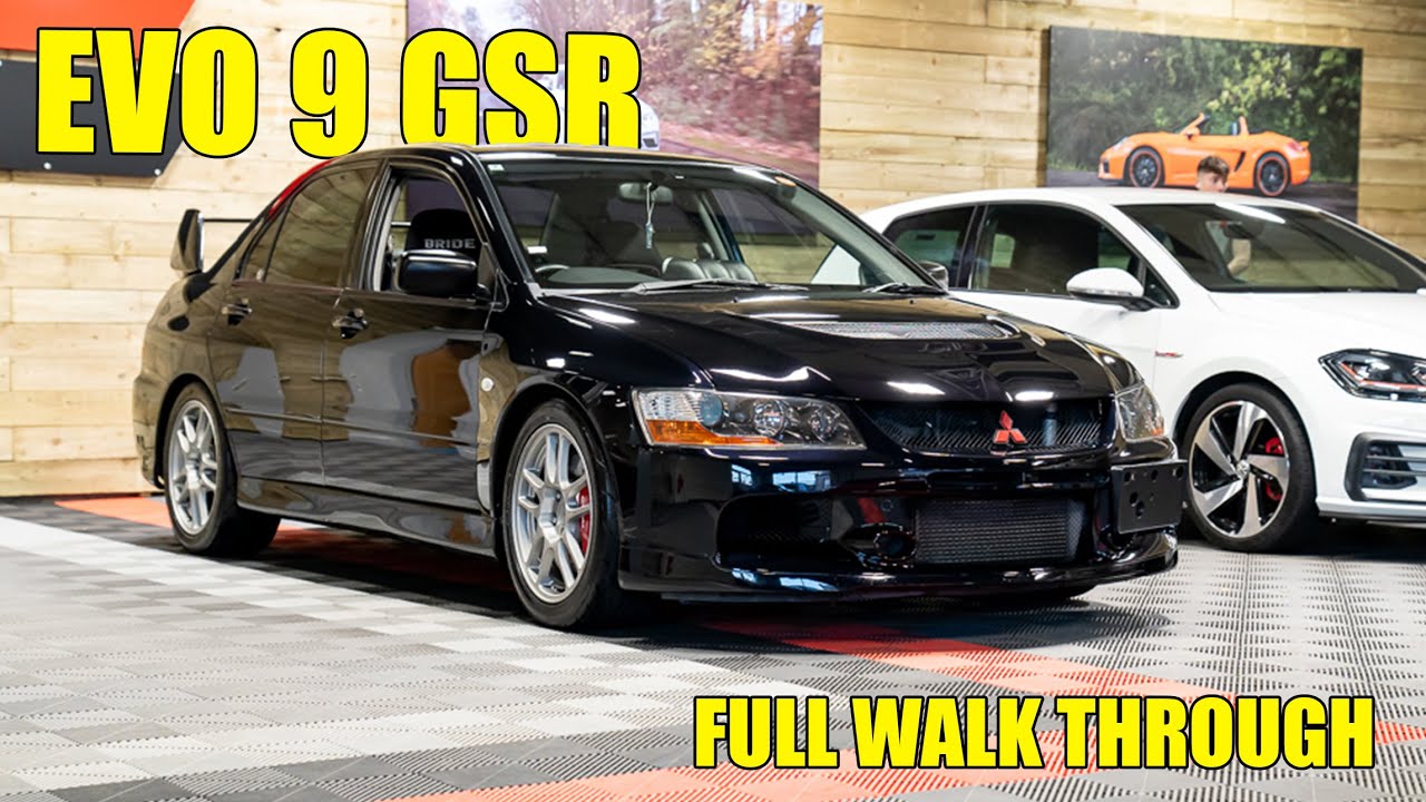 Mitsubishi Lancer Evo 9 GSR - Полный видеообзор