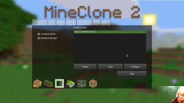 Trying out the Minetest MineClone 2 Subgame