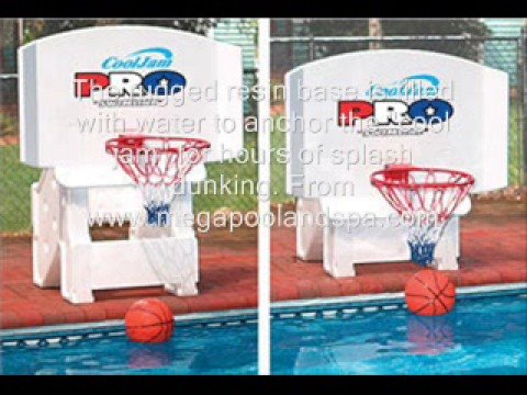 Cool Jam Adjule Basketball Hoop Inground Swimming Pool You Cool Jam Adjule Basketball Hoop Inground Swimming Pool