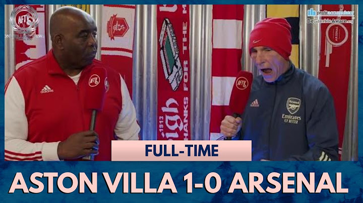 Aston Villa 1-0 Arsenal | This Is Not Acceptable! (Lee Judges Rant)