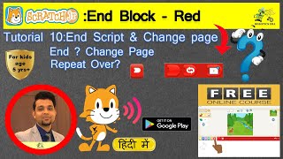 Tutorial 10 | Scratch Jr: End Blocks | End, Repeat Forever, Change Page, Red Blocks | Robotics Era
