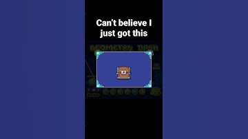 Rare item from chest #geometrydash