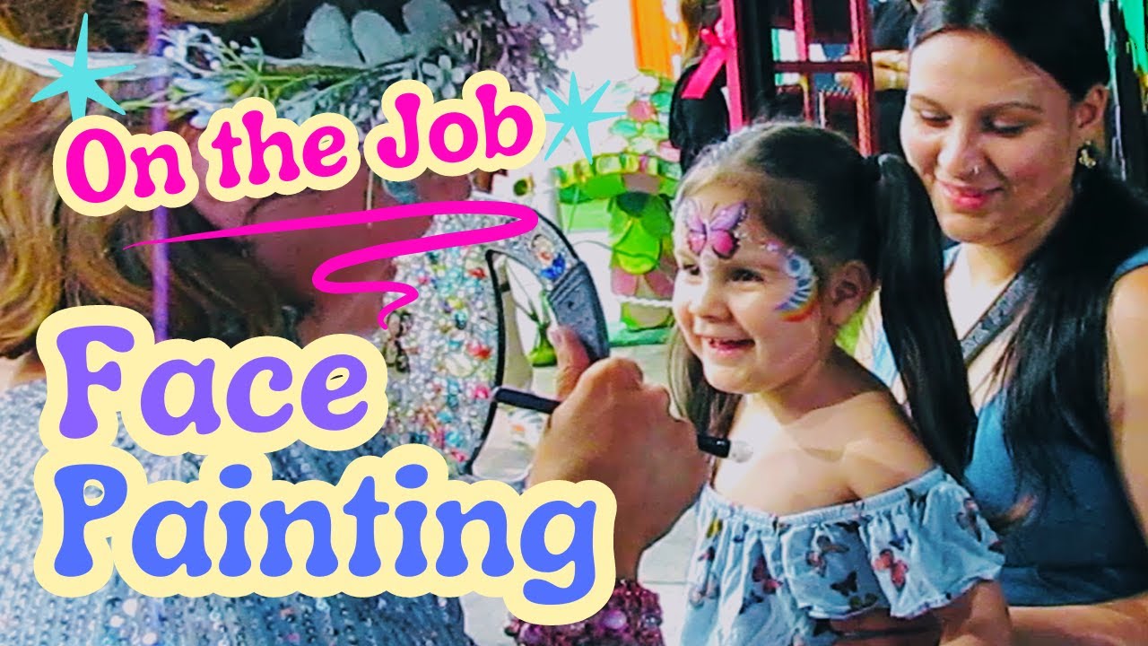 Ep.9 🌈 Real-time Face Painting ~ National Orange Show Fair
