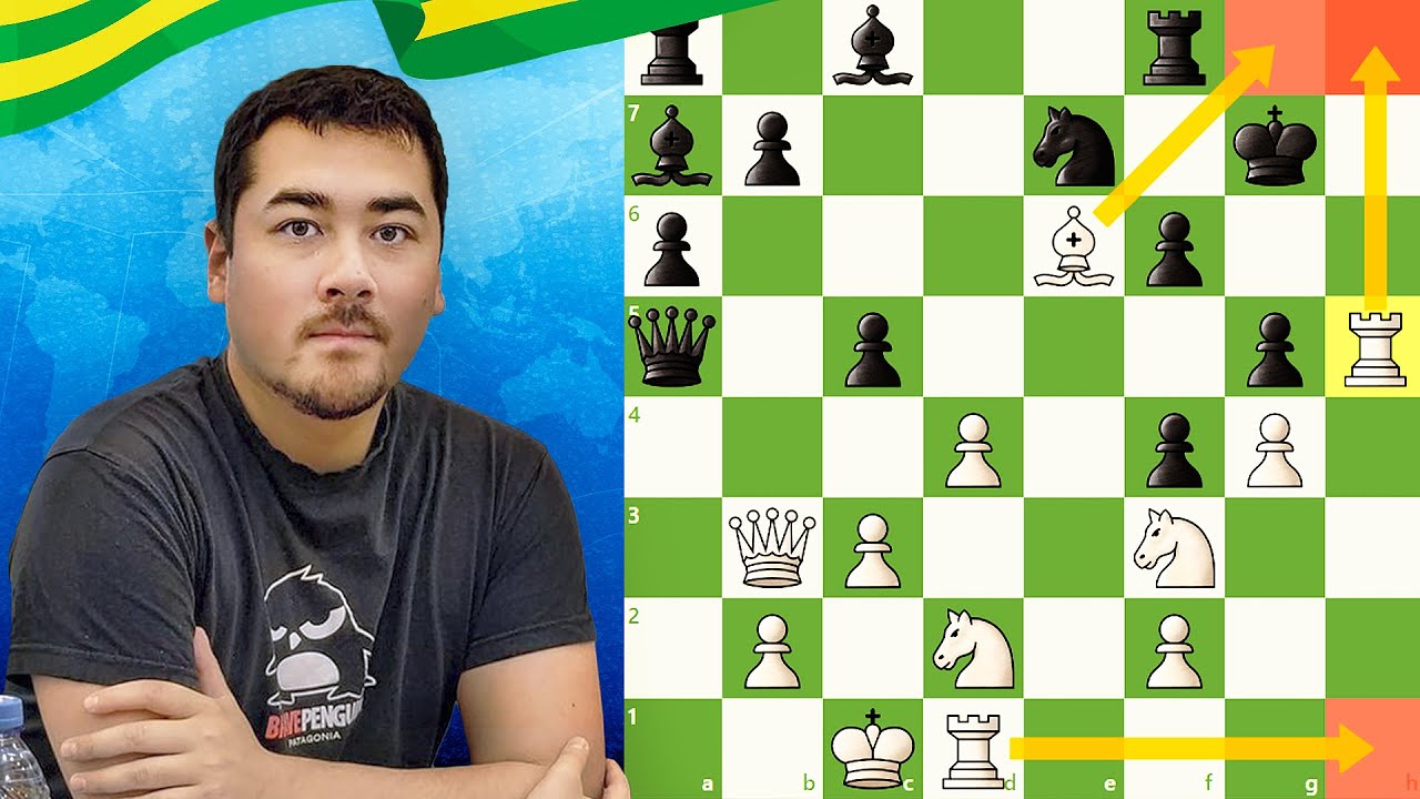 Raffael Chess Vs GM Alexandr Fier AO VIVO em Porto Alegre! 