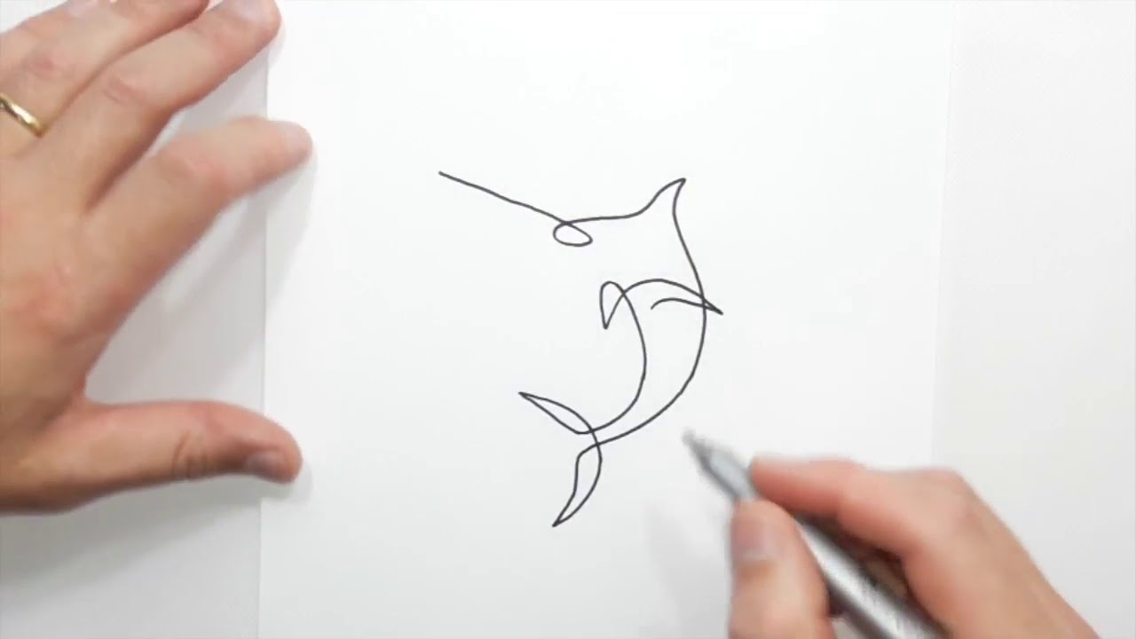 Como Desenhar Golfinho