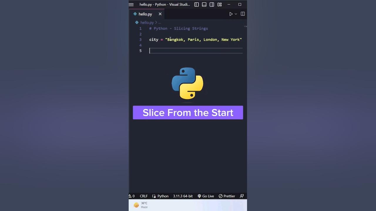 Python start file