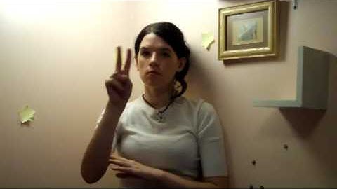 ASL 2 expressive test 1