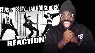 First Time Hearing Elvis Presley - Jailhouse Rock (Music Video) | REACTION