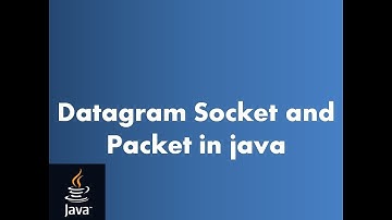 DatagramSocket and DatagramPacket |हिंदी |  DatagramSocketclass | advance java programing language