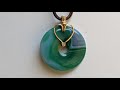 Heart Bail Donut Bead Fidget Spinner Wire Wrapped Pendant Tutorial